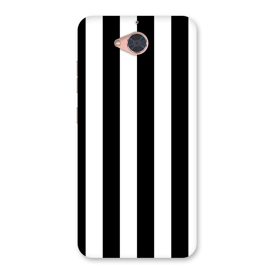 Lavish Black Stripes Back Case for Gionee S6 Pro