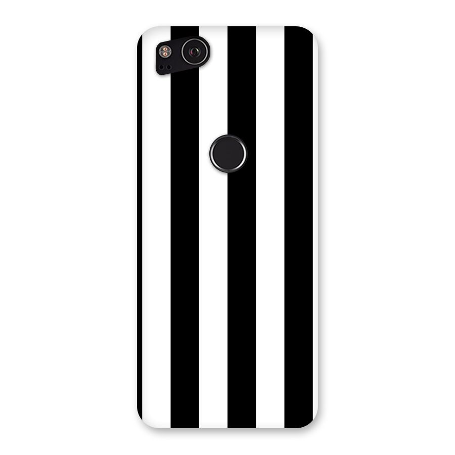 Lavish Black Stripes Back Case for Google Pixel 2