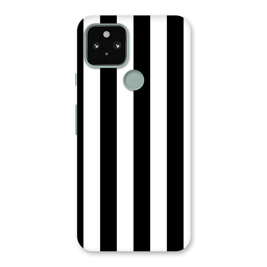 Lavish Black Stripes Back Case for Google Pixel 5