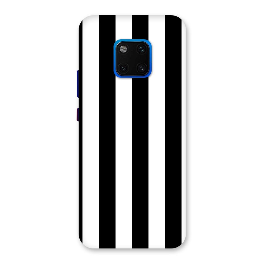 Lavish Black Stripes Back Case for Huawei Mate 20 Pro