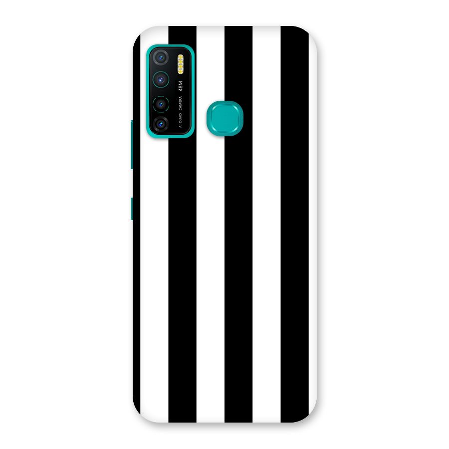 Lavish Black Stripes Back Case for Infinix Hot 9 Pro