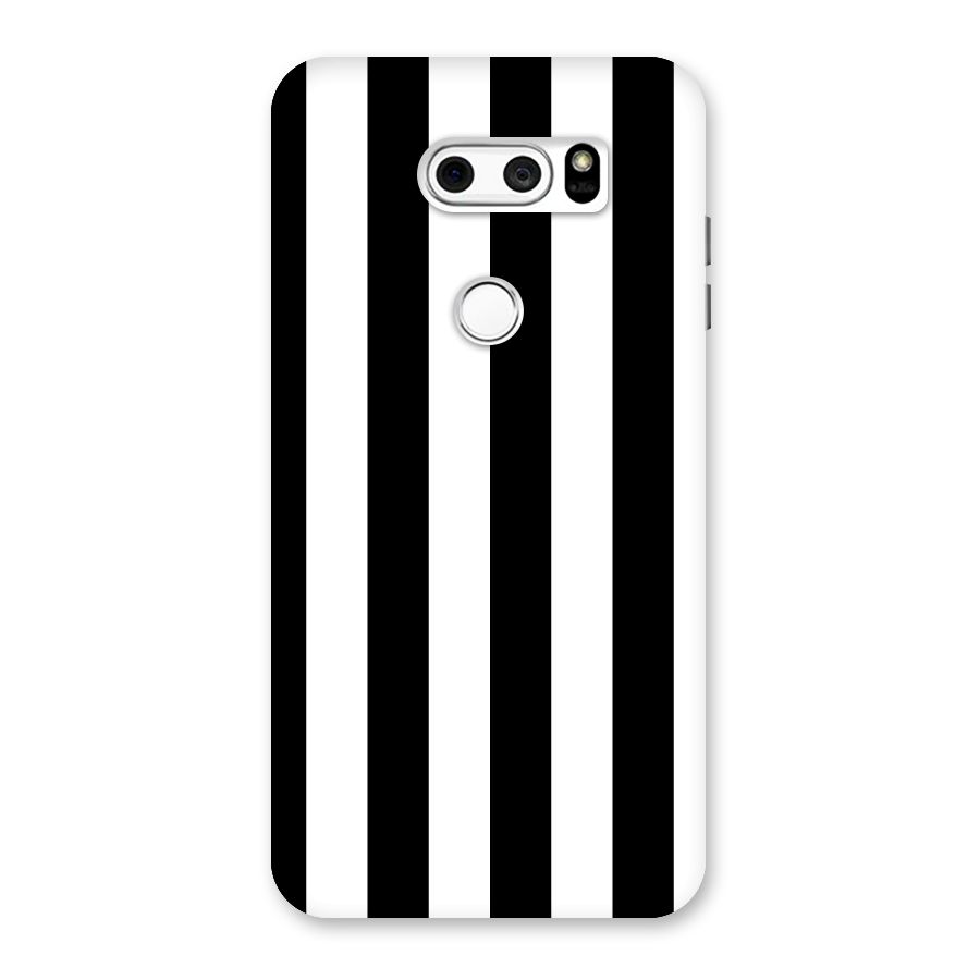Lavish Black Stripes Back Case for LG V30