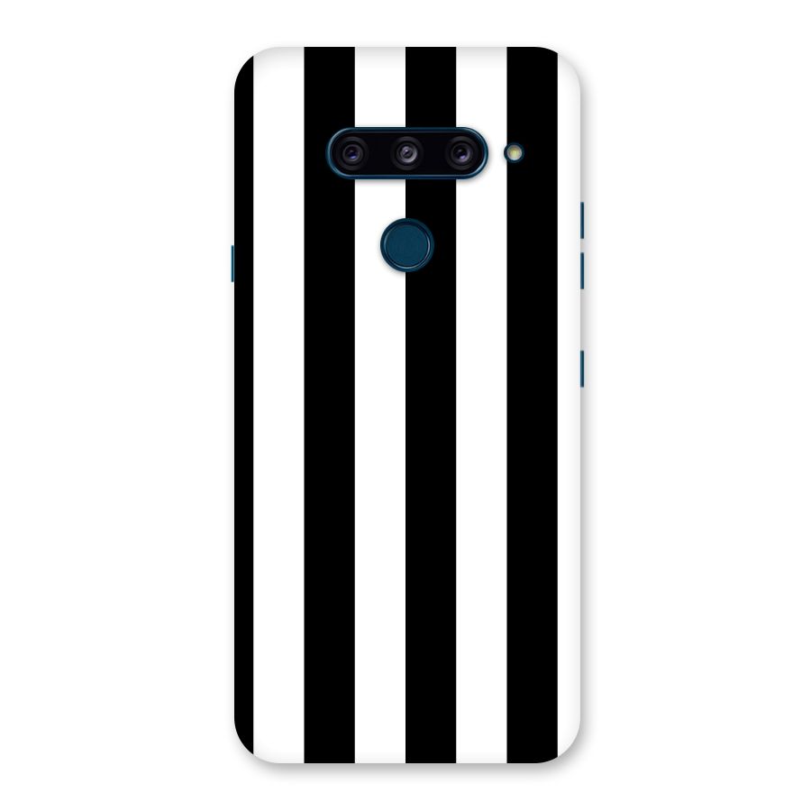 Lavish Black Stripes Back Case for LG  V40 ThinQ
