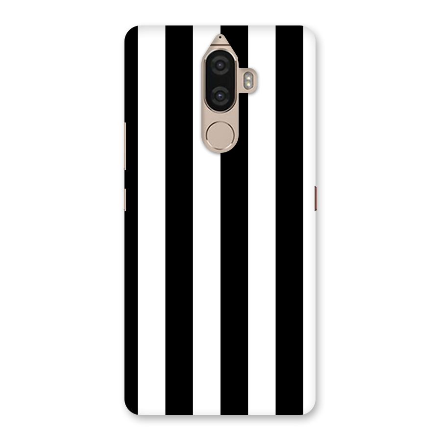 Lavish Black Stripes Back Case for Lenovo K8 Note