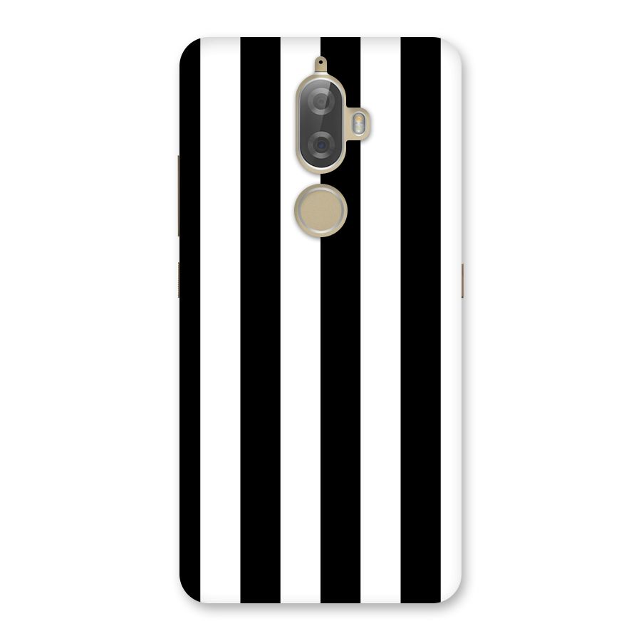 Lavish Black Stripes Back Case for Lenovo K8 Plus
