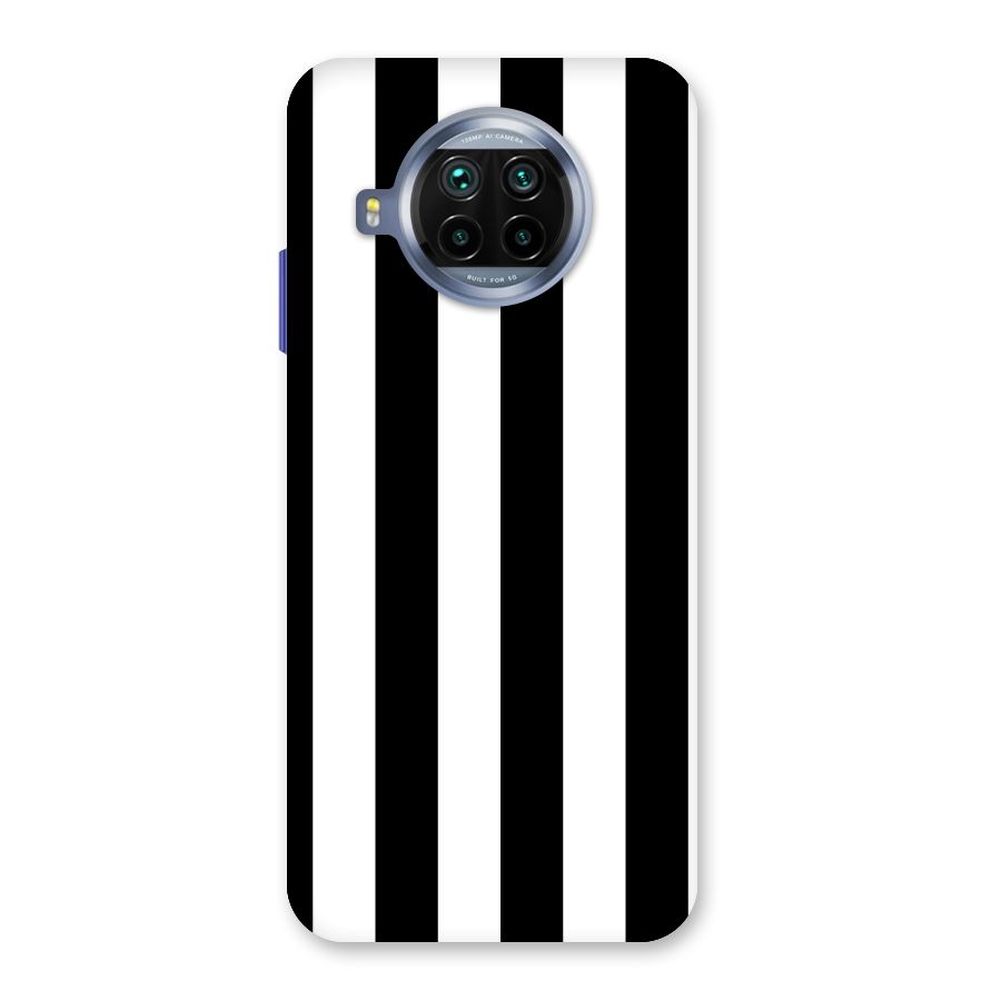 Lavish Black Stripes Back Case for Mi 10i