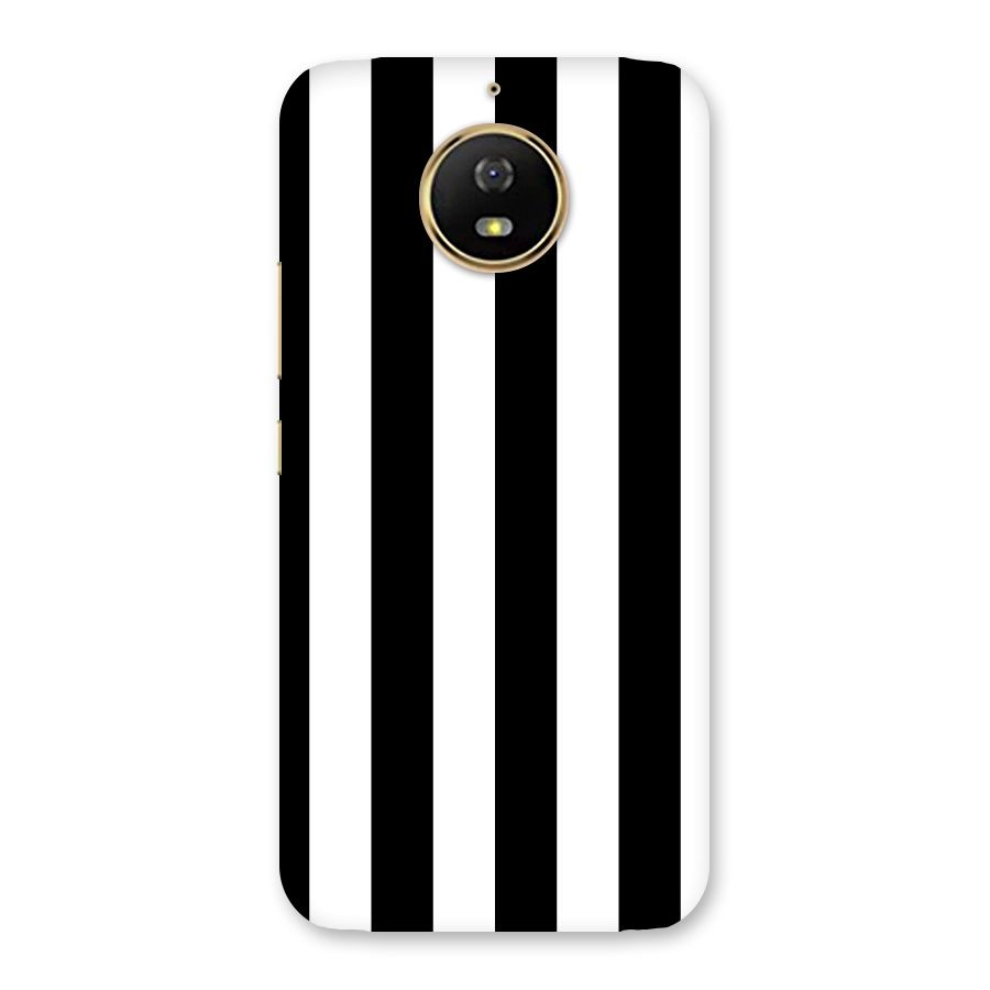 Lavish Black Stripes Back Case for Moto G5s