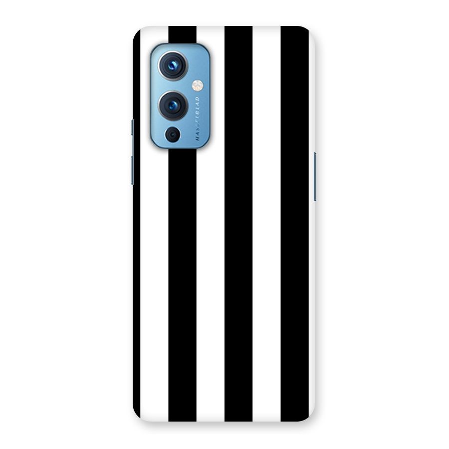 Lavish Black Stripes Back Case for OnePlus 9