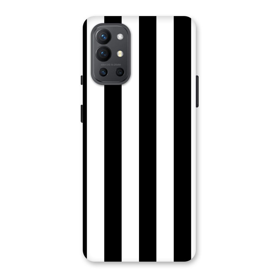 Lavish Black Stripes Back Case for OnePlus 9R
