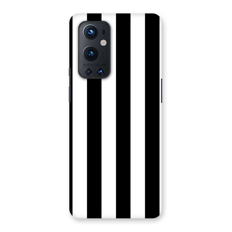 Lavish Black Stripes Back Case for OnePlus 9 Pro