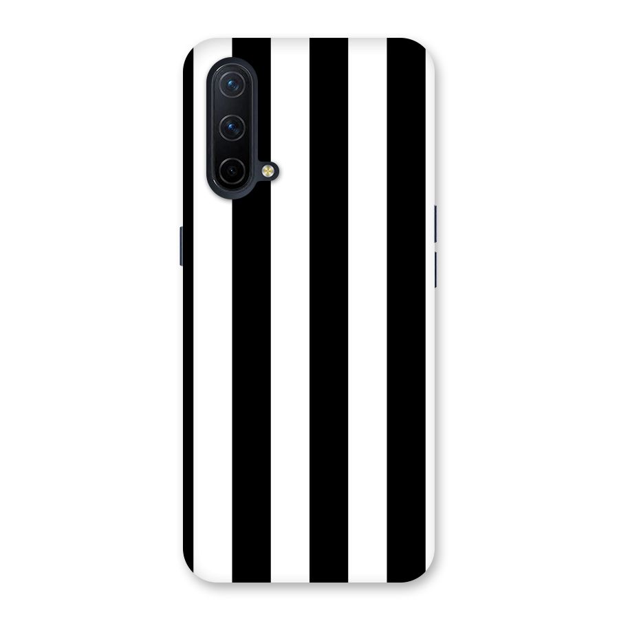 Lavish Black Stripes Back Case for OnePlus Nord CE 5G