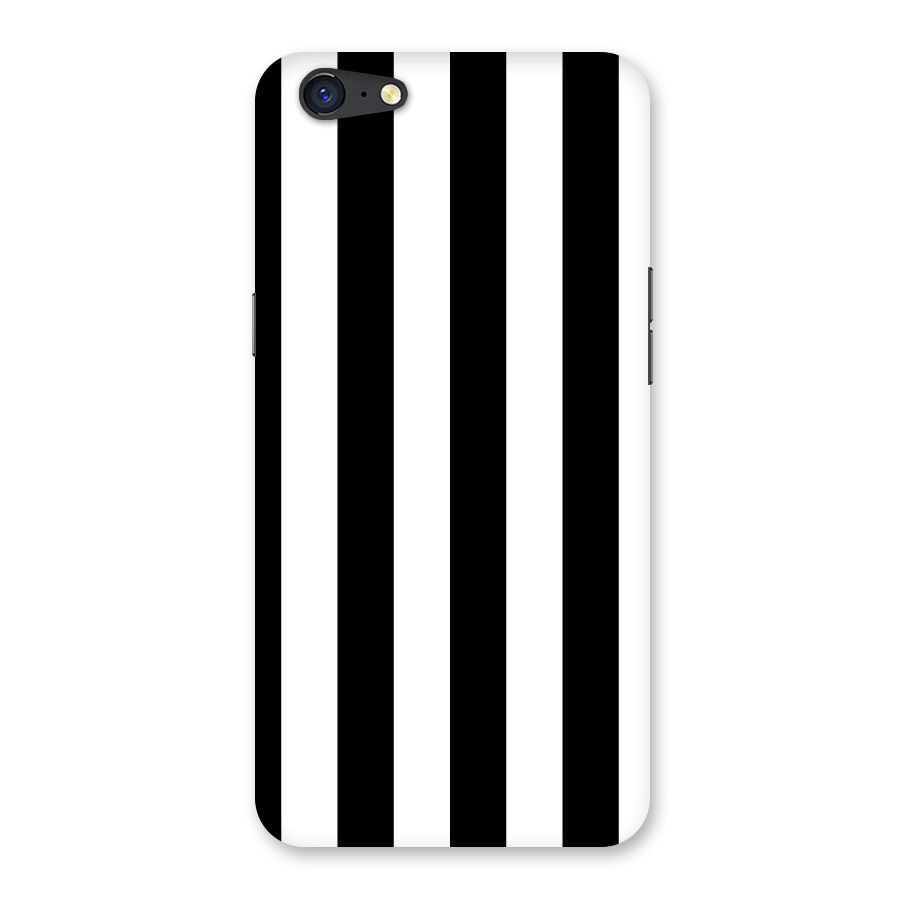 Lavish Black Stripes Back Case for Oppo A71