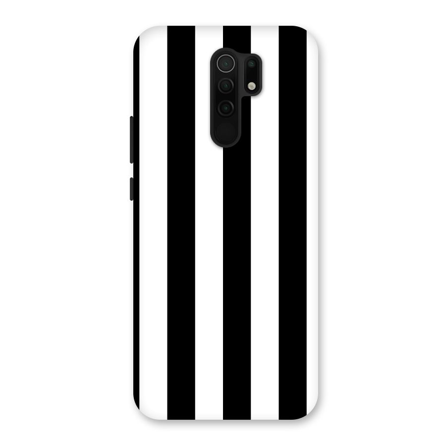 Lavish Black Stripes Back Case for Poco M2