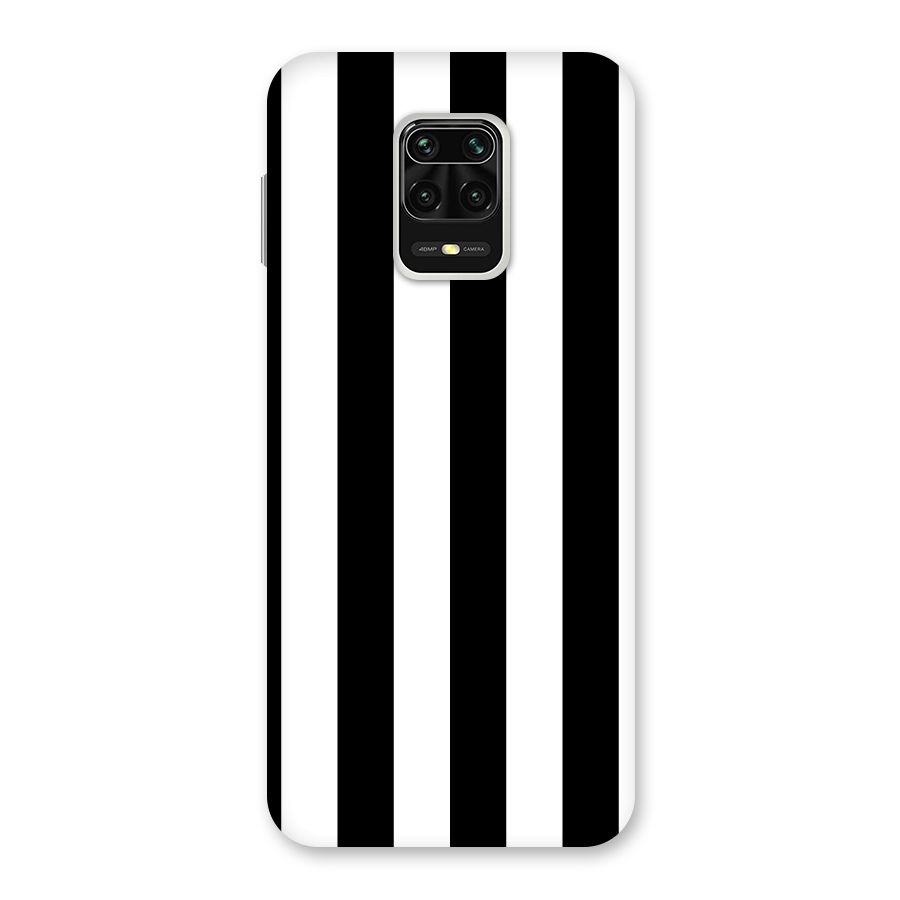 Lavish Black Stripes Back Case for Poco M2 Pro