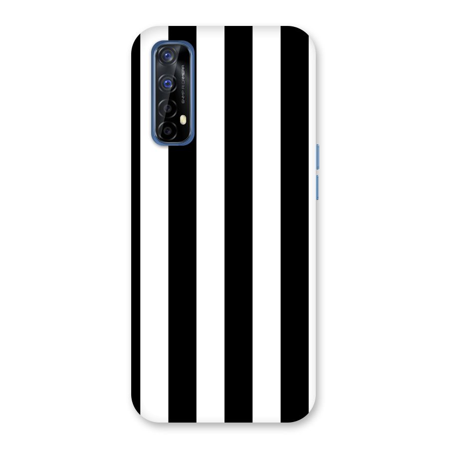 Lavish Black Stripes Back Case for Realme 7