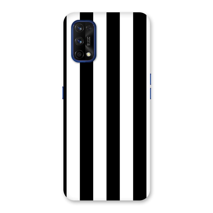 Lavish Black Stripes Back Case for Realme 7 Pro