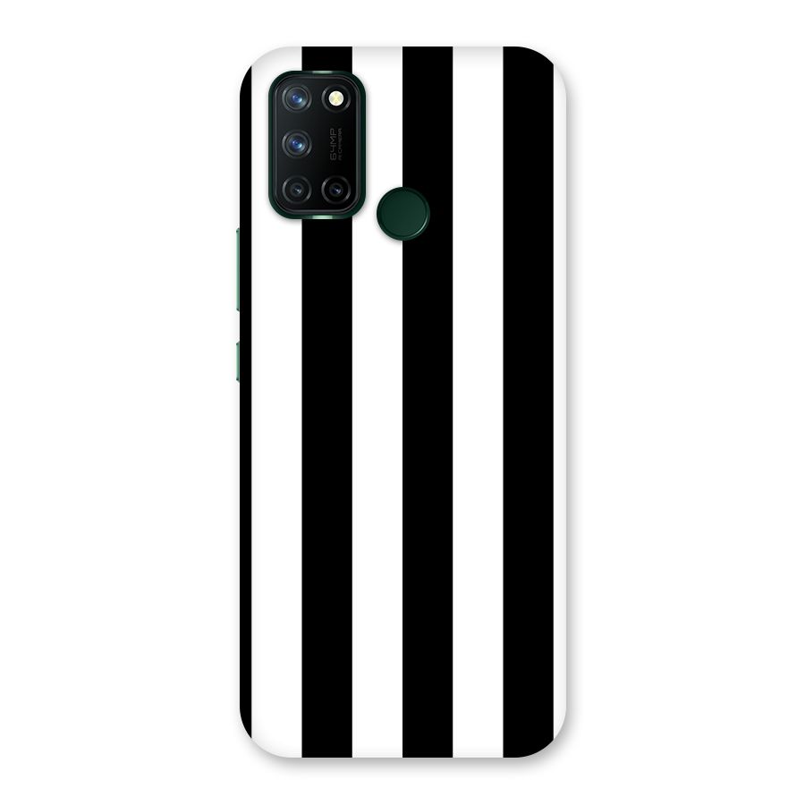 Lavish Black Stripes Back Case for Realme 7i