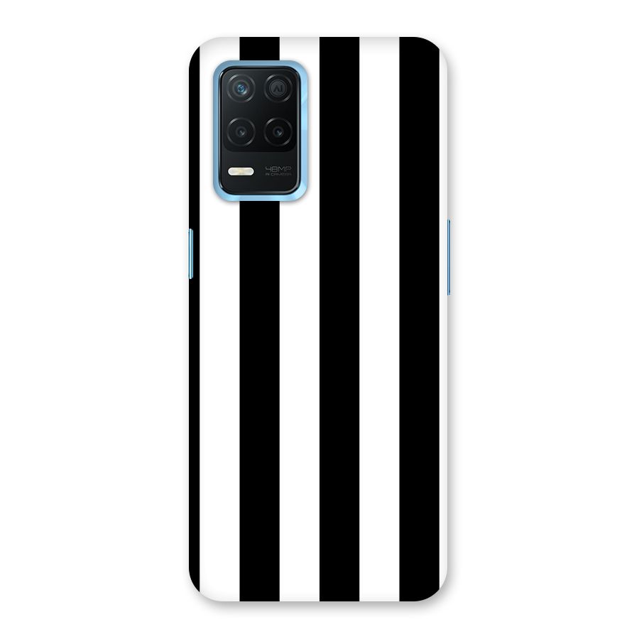 Lavish Black Stripes Back Case for Realme 8 5G
