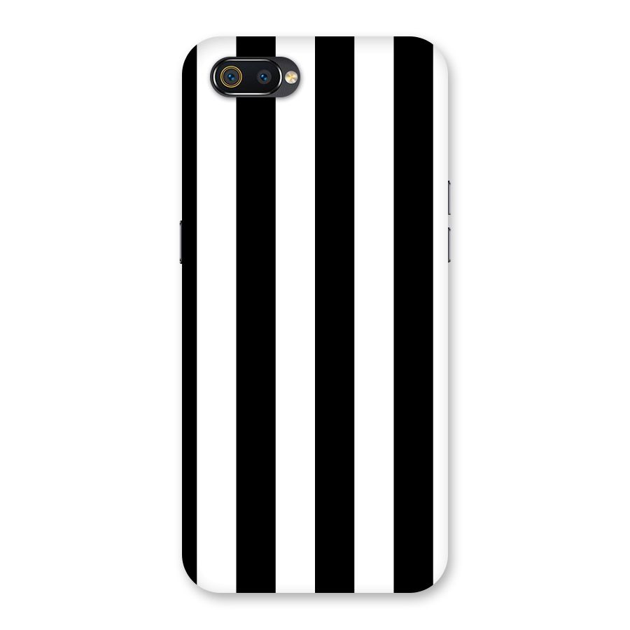 Lavish Black Stripes Back Case for Realme C2