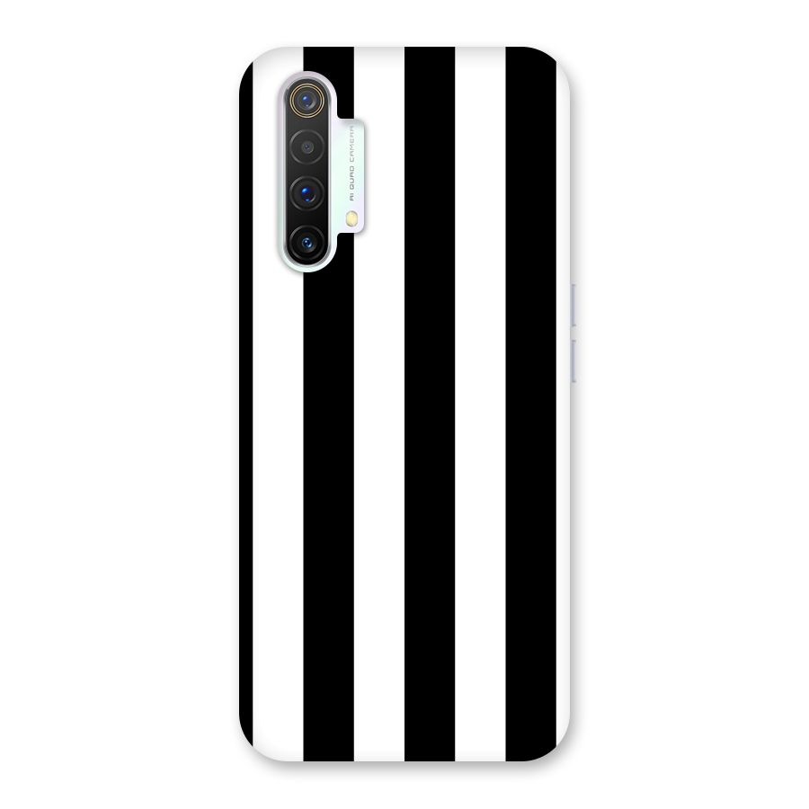 Lavish Black Stripes Back Case for Realme X3 SuperZoom