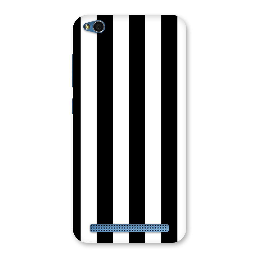 Lavish Black Stripes Back Case for Redmi 5A
