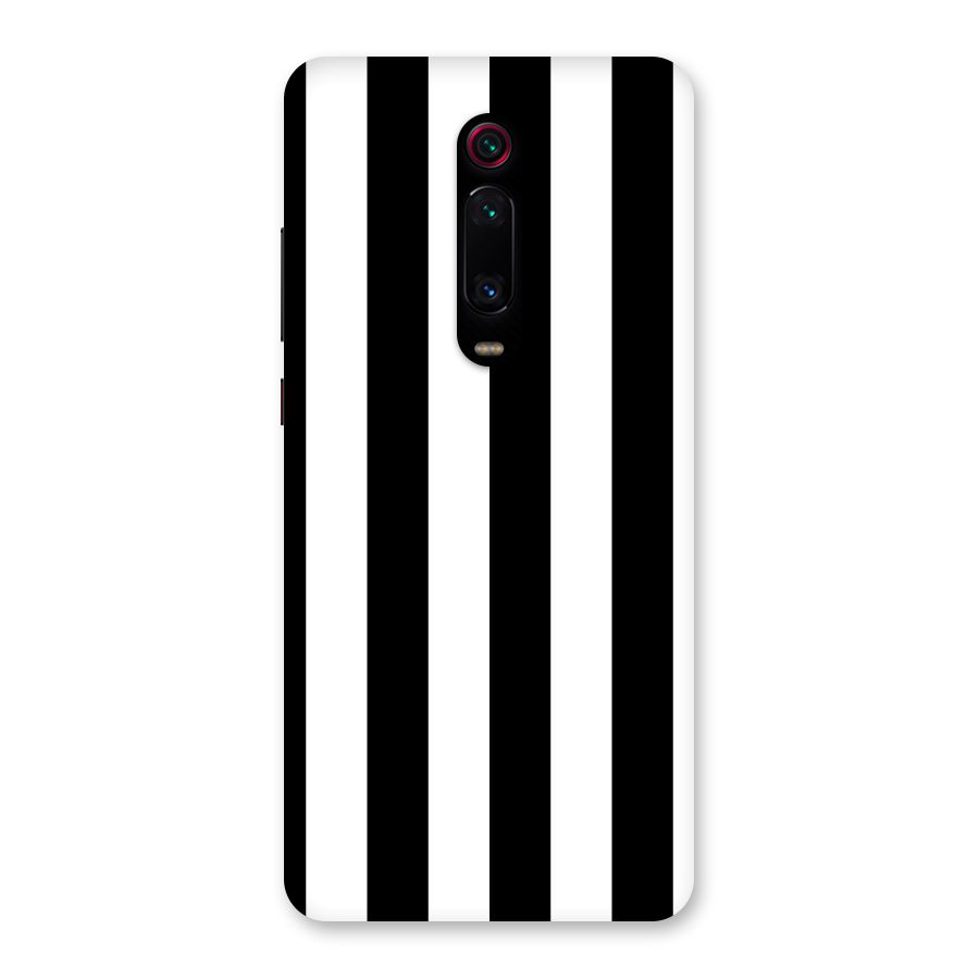 Lavish Black Stripes Back Case for Redmi K20