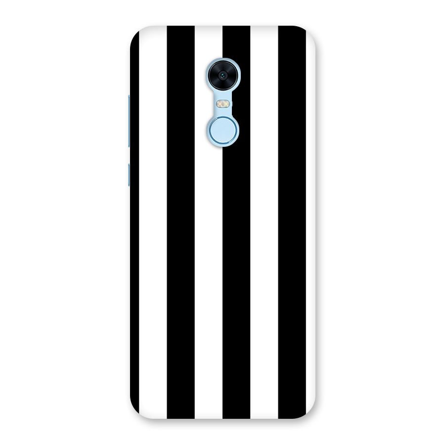 Lavish Black Stripes Back Case for Redmi Note 5