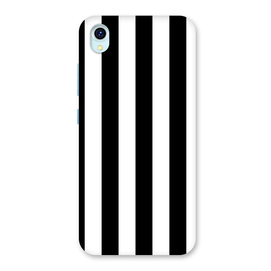 Lavish Black Stripes Back Case for Vivo Y1s