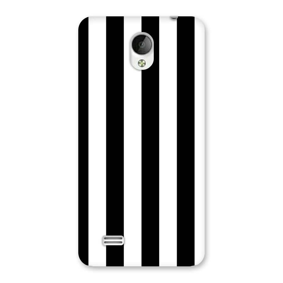 Lavish Black Stripes Back Case for Vivo Y21