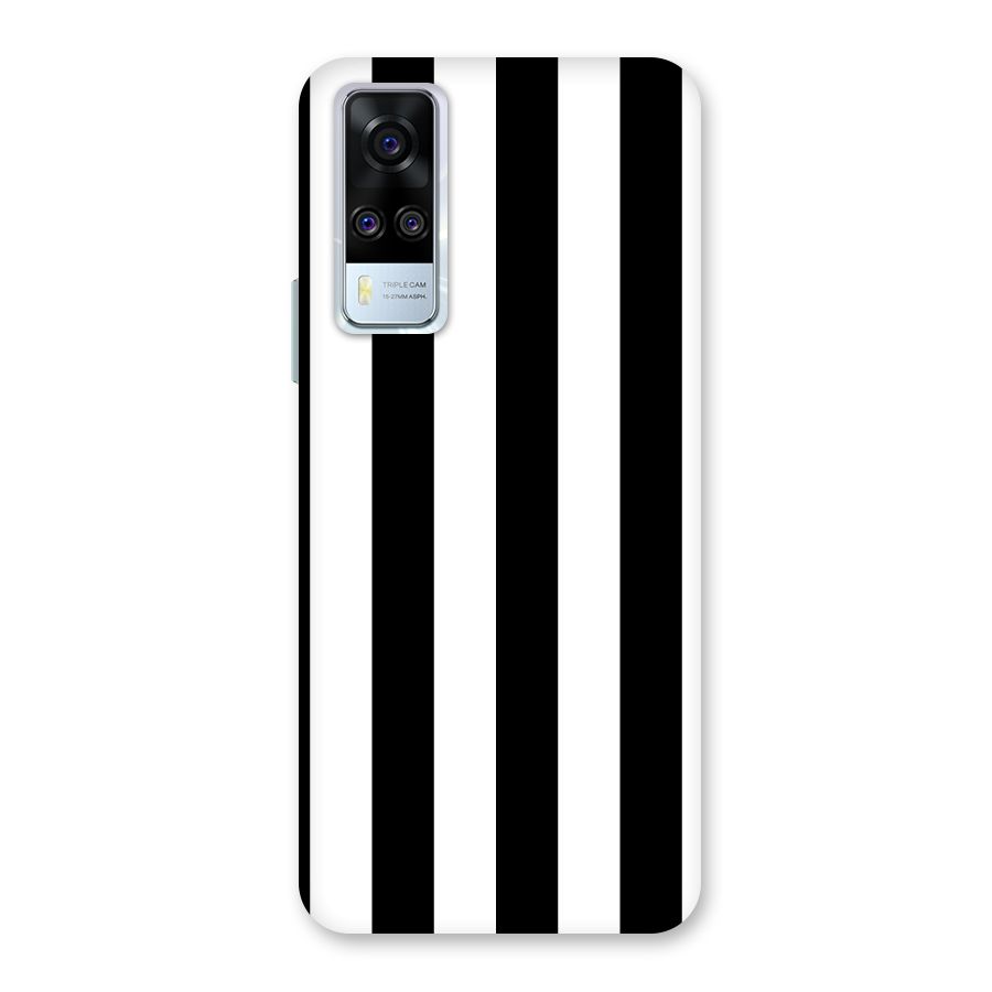 Lavish Black Stripes Back Case for Vivo Y31