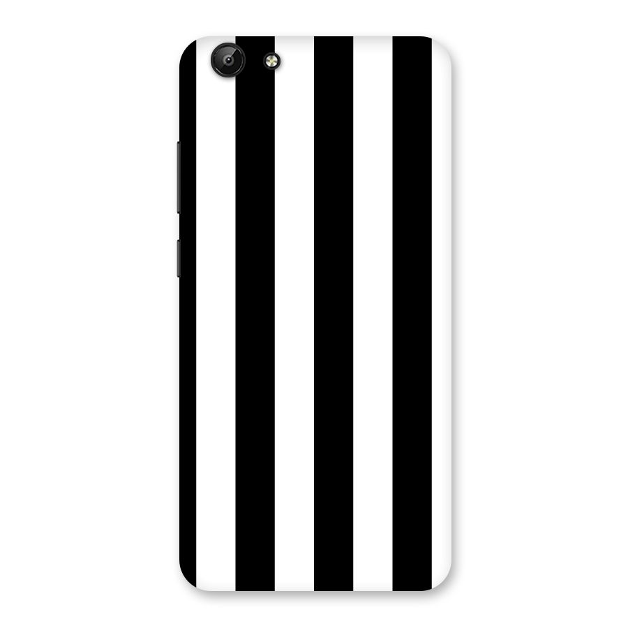 Lavish Black Stripes Back Case for Vivo Y69