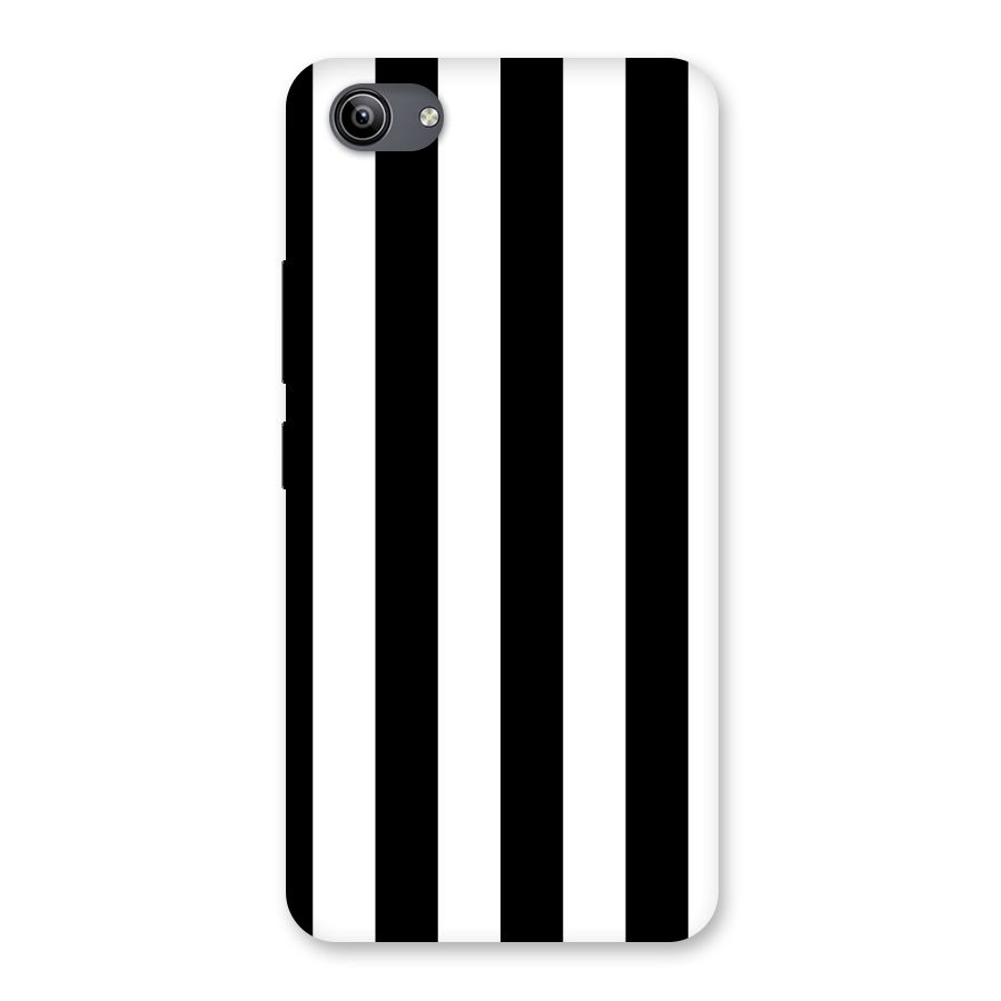 Lavish Black Stripes Back Case for Vivo Y81i