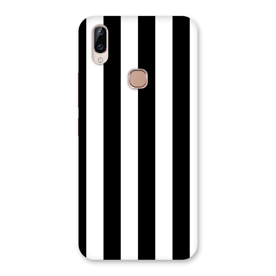 Lavish Black Stripes Back Case for Vivo Y83 Pro