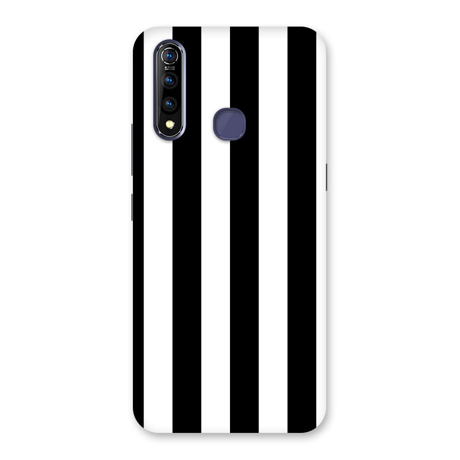Lavish Black Stripes Back Case for Vivo Z1 Pro