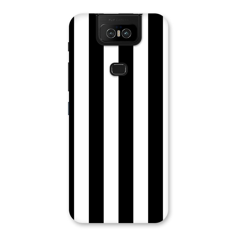 Lavish Black Stripes Back Case for Zenfone 6z