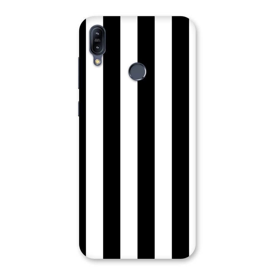Lavish Black Stripes Back Case for Zenfone Max M2