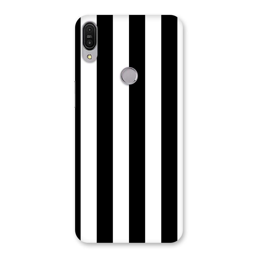 Lavish Black Stripes Back Case for Zenfone Max Pro M1