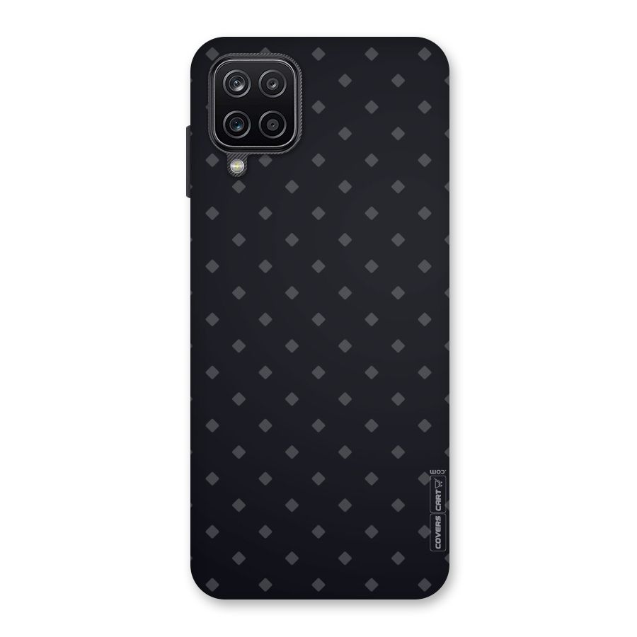 Lavish Diamond Pattern Back Case for Galaxy A12