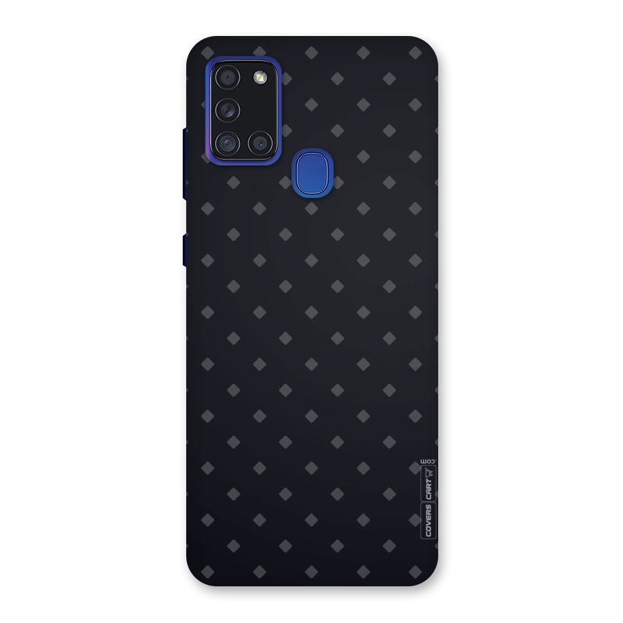 Lavish Diamond Pattern Back Case for Galaxy A21s