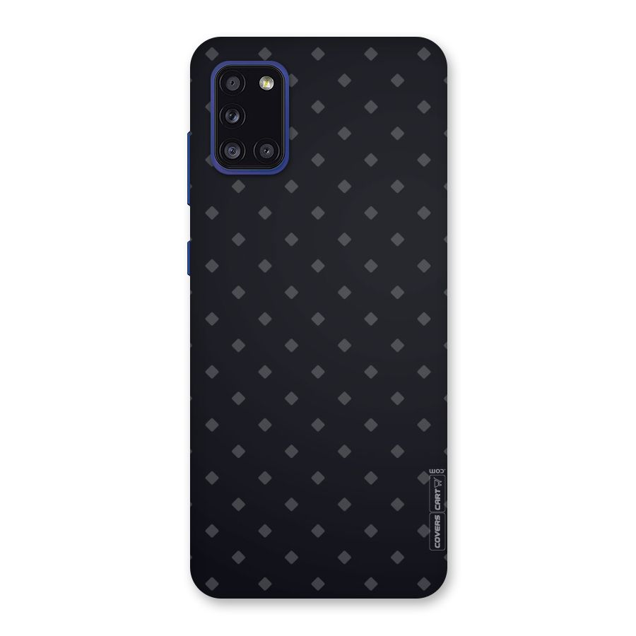 Lavish Diamond Pattern Back Case for Galaxy A31