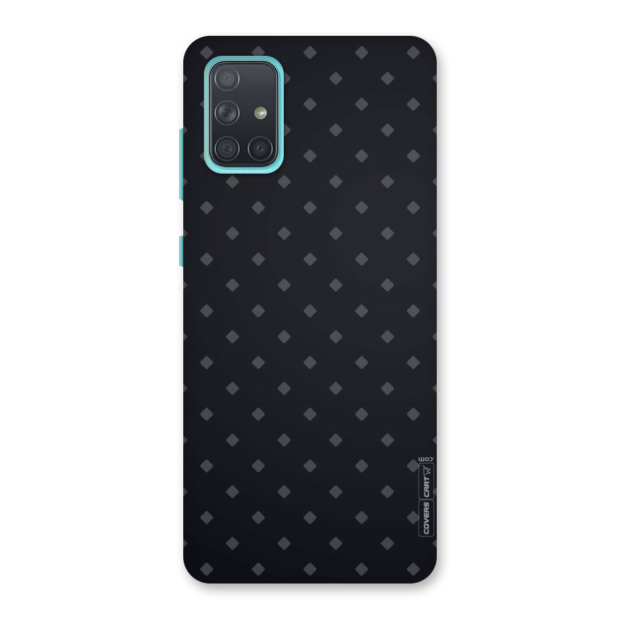 Lavish Diamond Pattern Back Case for Galaxy A71