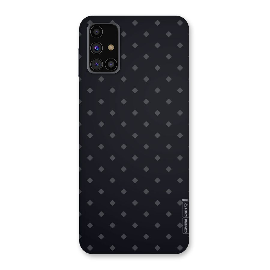 Lavish Diamond Pattern Back Case for Galaxy M31s