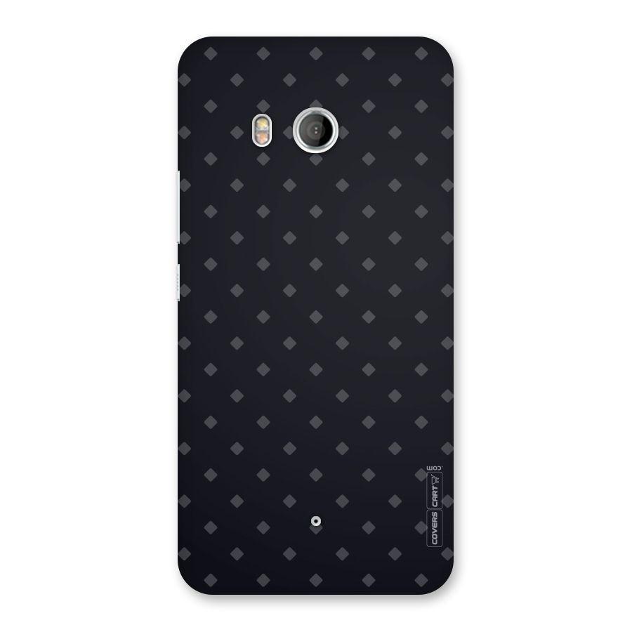 Lavish Diamond Pattern Back Case for HTC U11