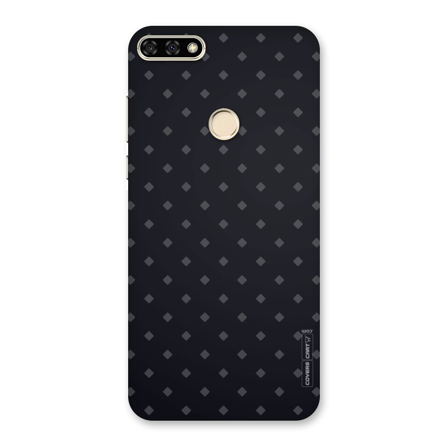 Lavish Diamond Pattern Back Case for Honor 7A