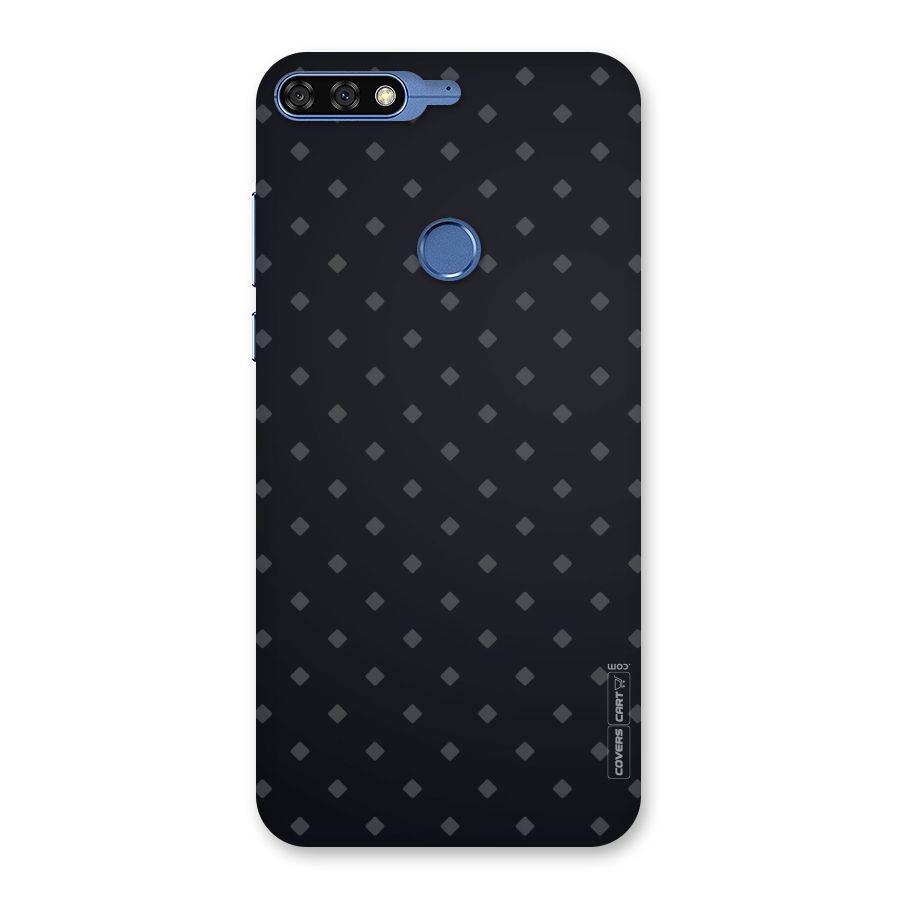 Lavish Diamond Pattern Back Case for Honor 7C