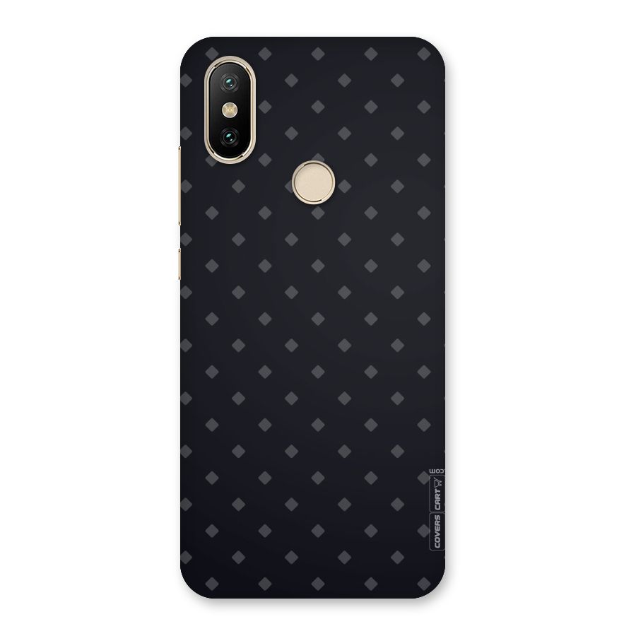 Lavish Diamond Pattern Back Case for Mi A2