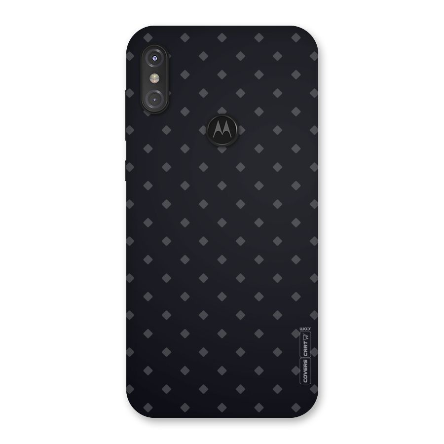 Lavish Diamond Pattern Back Case for Motorola One Power