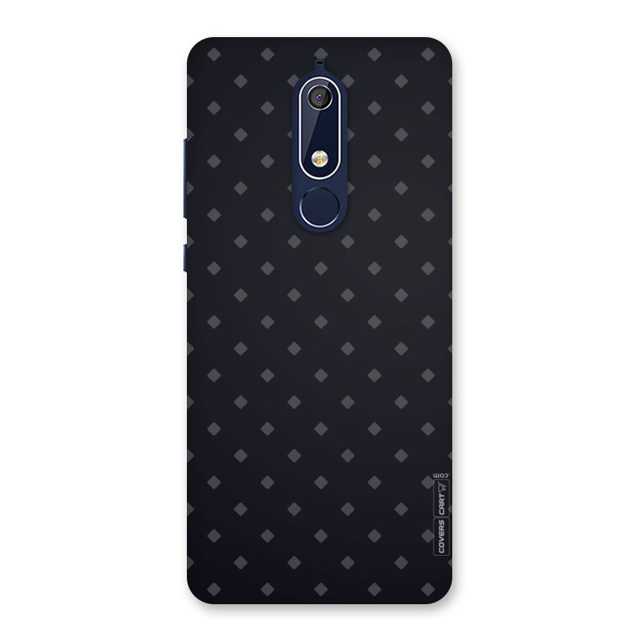 Lavish Diamond Pattern Back Case for Nokia 5.1
