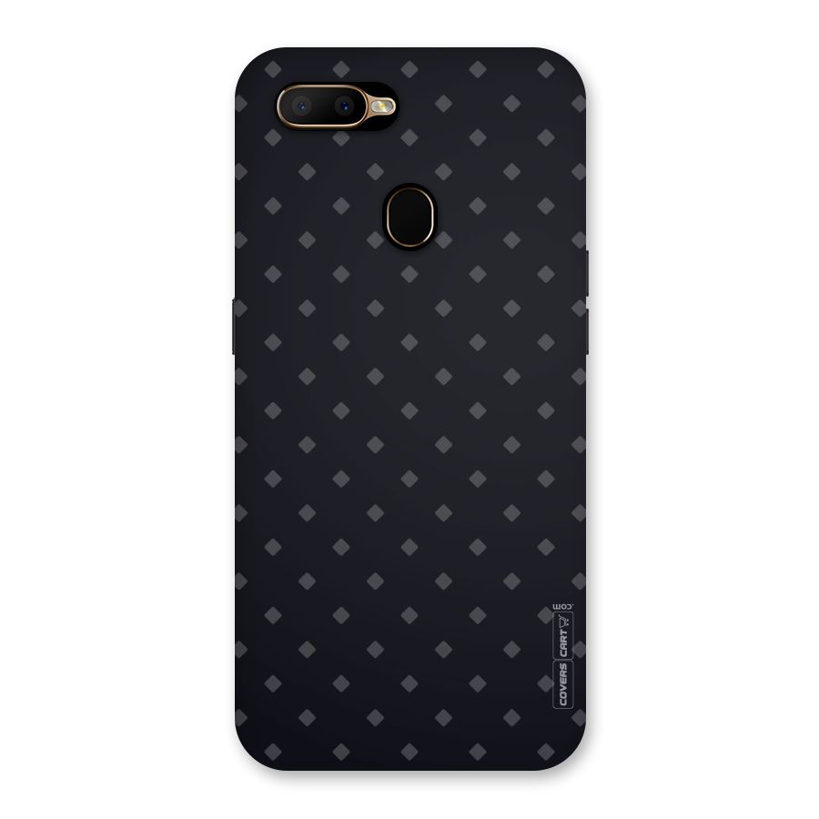 Lavish Diamond Pattern Back Case for Oppo A5s