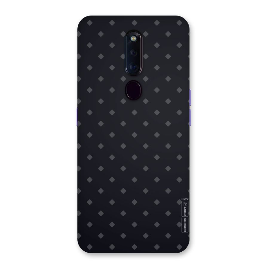 Lavish Diamond Pattern Back Case for Oppo F11 Pro